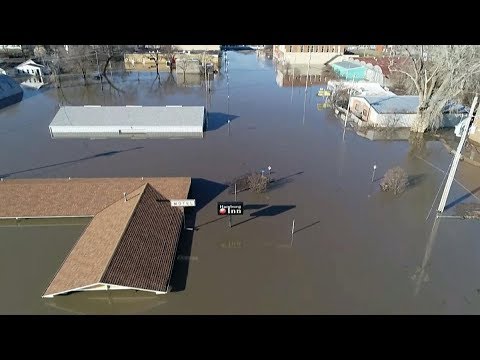 Historic Flooding Nebraska State of Emergency Million Calves drowned Breaking News March 2019 Video