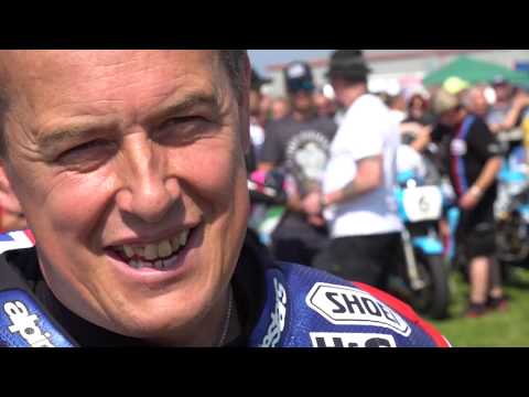 McGuinness reunited with his Vimto Honda [ Classic TT 2019 ]