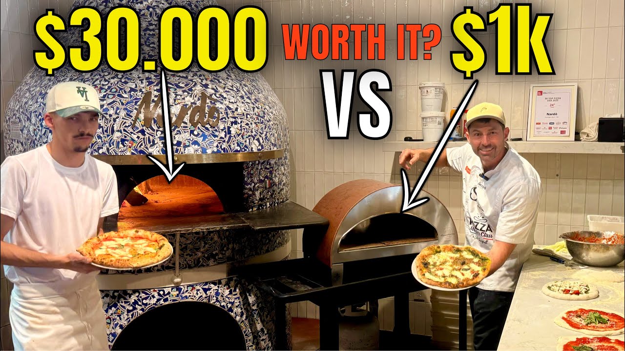 NEAPOLITAN PIZZA IN A $30.000 vs $1k OVEN 