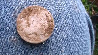 Urban Metal Detecting - 1825 Bust Dime