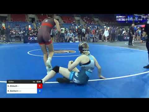 122 Lbs Round Of 16 - Cadence Diduch, Illinois Vs Karianne Baldwin, Washington 2409