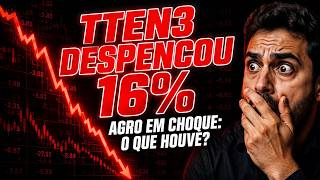TTEN3: A QUERIDINHA DO AGRO DESPENCOU 16% EM UM DIA — O QUE ACONTECEU?