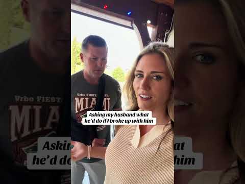 THE DRAMA! The correct answer was get back with his ex...  #couples #funny #comedy