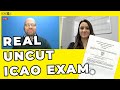 REAL UNCUT RECORDING OF ICAO EXAM - ENGLISH LANGUAGE PROFICIENCY TEST ICAO4U - certified icao exams