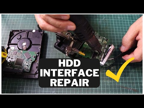 HDD Interface Repair | hard disk bad sata connector Repair