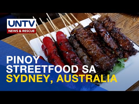 Ilang Pinoy dishes at streetfood, tampok sa isang restaurant sa Sydney, Australia Food Trip