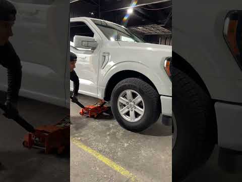 weld beadlocks all the way around #droppedtrucks #f150 #ford #weldwheels