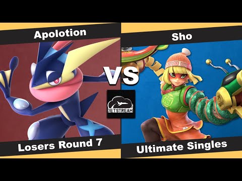 Quarantainment 62 Losers R7 - Apolotion (Greninja) Vs Sho (Min Min) - SSBU