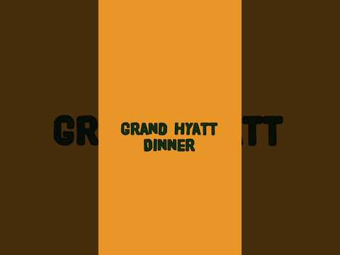 GRAND HYATT DINNER 2023