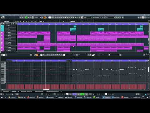 Uplifting Trance in Cubase! Template view - "Dmitry Strochenko - The Last Wish"