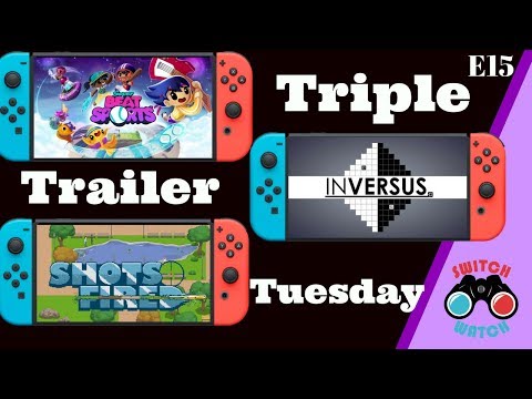 Upcoming Nintendo Switch Game Trailers Super Beat Sports - Shots Fired - Inversus Deluxe