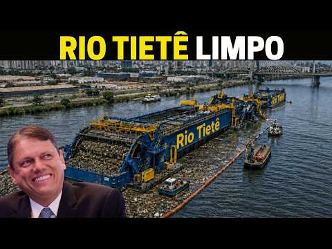 BRASIL EM CHOQUE COM O PLANO QUE ESTÁ LIMPANDO O RIO TIETÊ