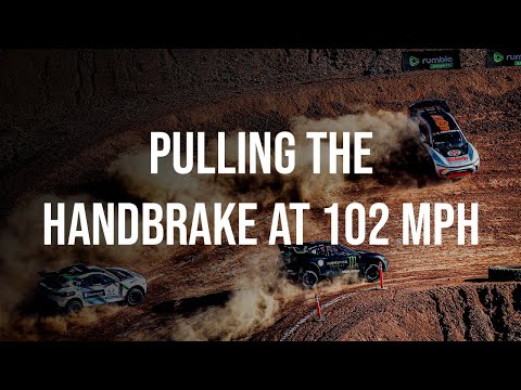 Driver Pulls Handbrake to Take the Lead in Nitrocross Race