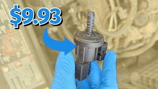 EVAP Purge Valve Replacement 2006-2010 Volkswagen B6 Passat - P0455, P0441 Check Engine Codes