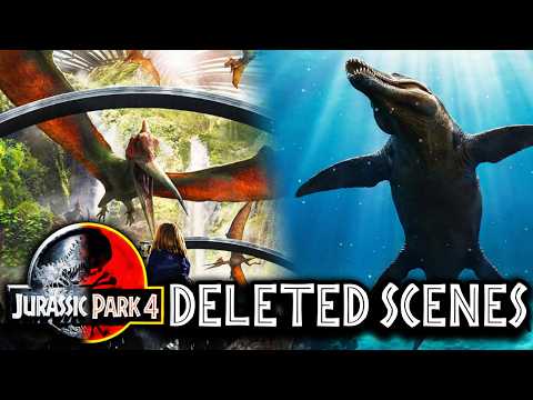 🔥JURASSIC WORLD’S Strangest Deleted Scenes, Cut Dinosaurs & Lost Concepts