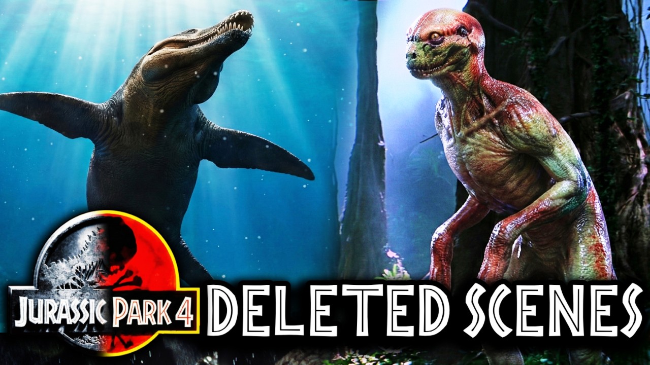🔥JURASSIC WORLD’S Strangest Deleted Scenes, Cut Dinosaurs & Lost Concepts