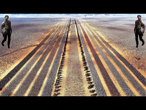 100,000 ANCIENT ARMY Ambushed by 3 MILLION ZOMBIES - Ultimate Epic Battle Simulator 2 | UEBS 2