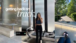 GETTING BACK ON TRACK 🌱 | productivity tips to get your life together