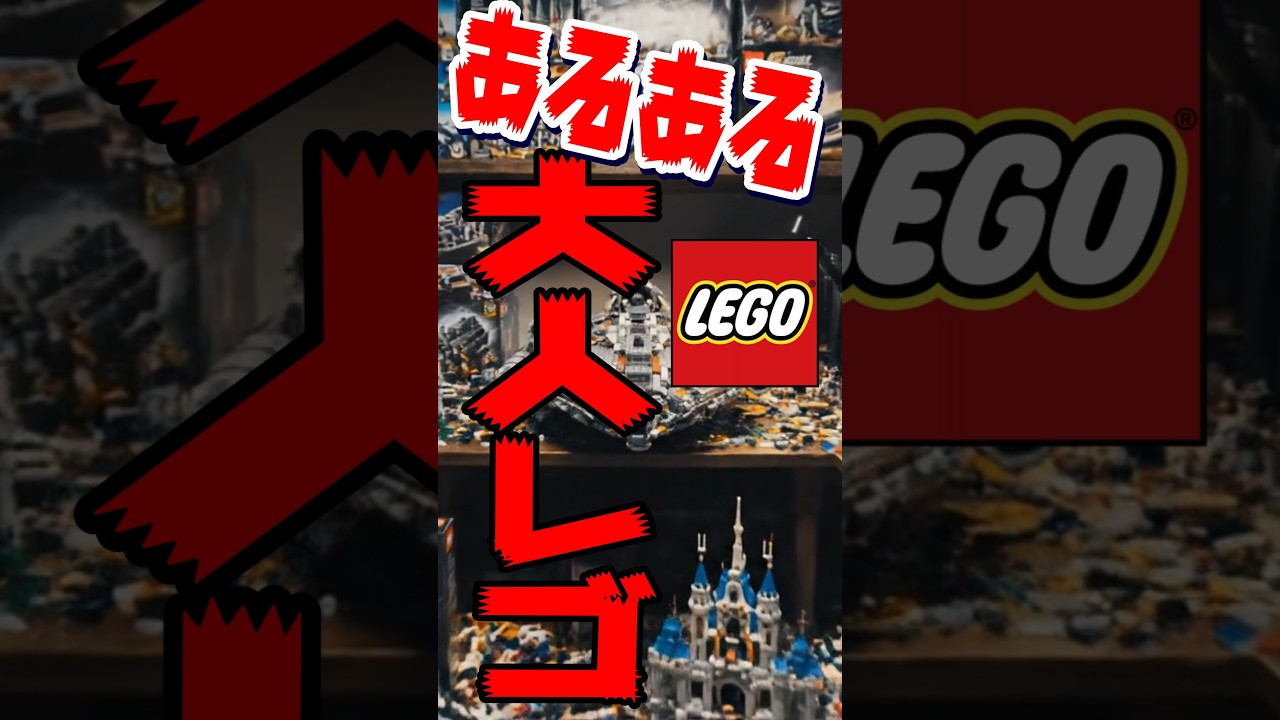 【大人レゴあるある】どーすんのこれ？ #レゴ #大人レゴ #レゴらじお
