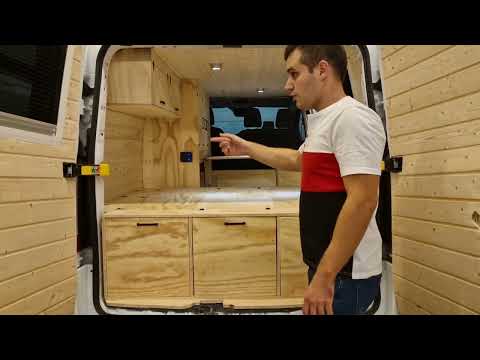 Camperización Integral Rustica para Ford Transit Custom