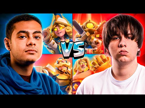 Playing the new HEROES vs Ryley in Clash Royale 🌟