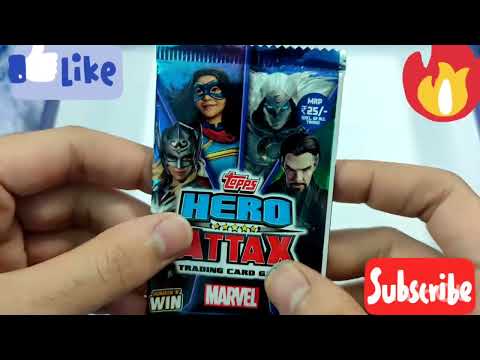 Topps Hero Attax 🔥2022/23 Flowpack Unboxing!! @Topps @ToppsForIndia #avengers#IRONMAN