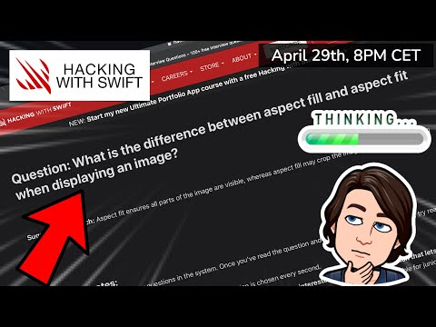 Let's answer iOS Interview questions! (Using @Paul Hudson website) thumbnail