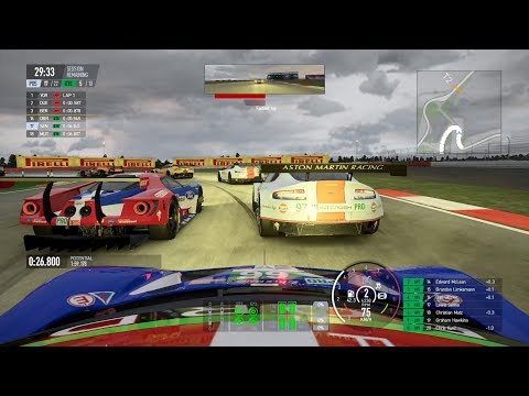 Project CARS 2 Career S 10 | Global Endurance Trophy Race 2 | Silverstone Ford GT LM GTE Onboard
