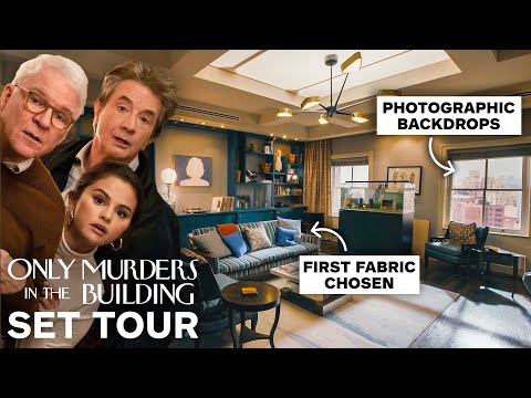 Touring The Set Of ‘Only Murders in the Building’ Season 3 | Set Tour | Architectural Digest