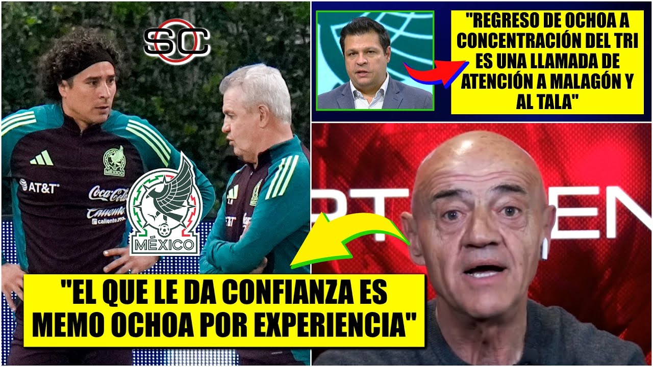 VASCO no quiere experimentar. Le llena más OCHOA le da confianza para MUNDIAL, Chelis | SportsCenter