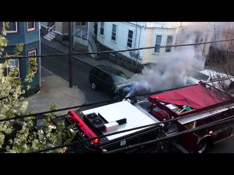 Car Fire On Harbor Street