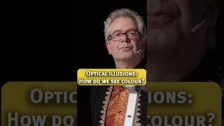 Optical illusions and how we perceive colour with Andrew Hanson #shorts #opticalillusion #science