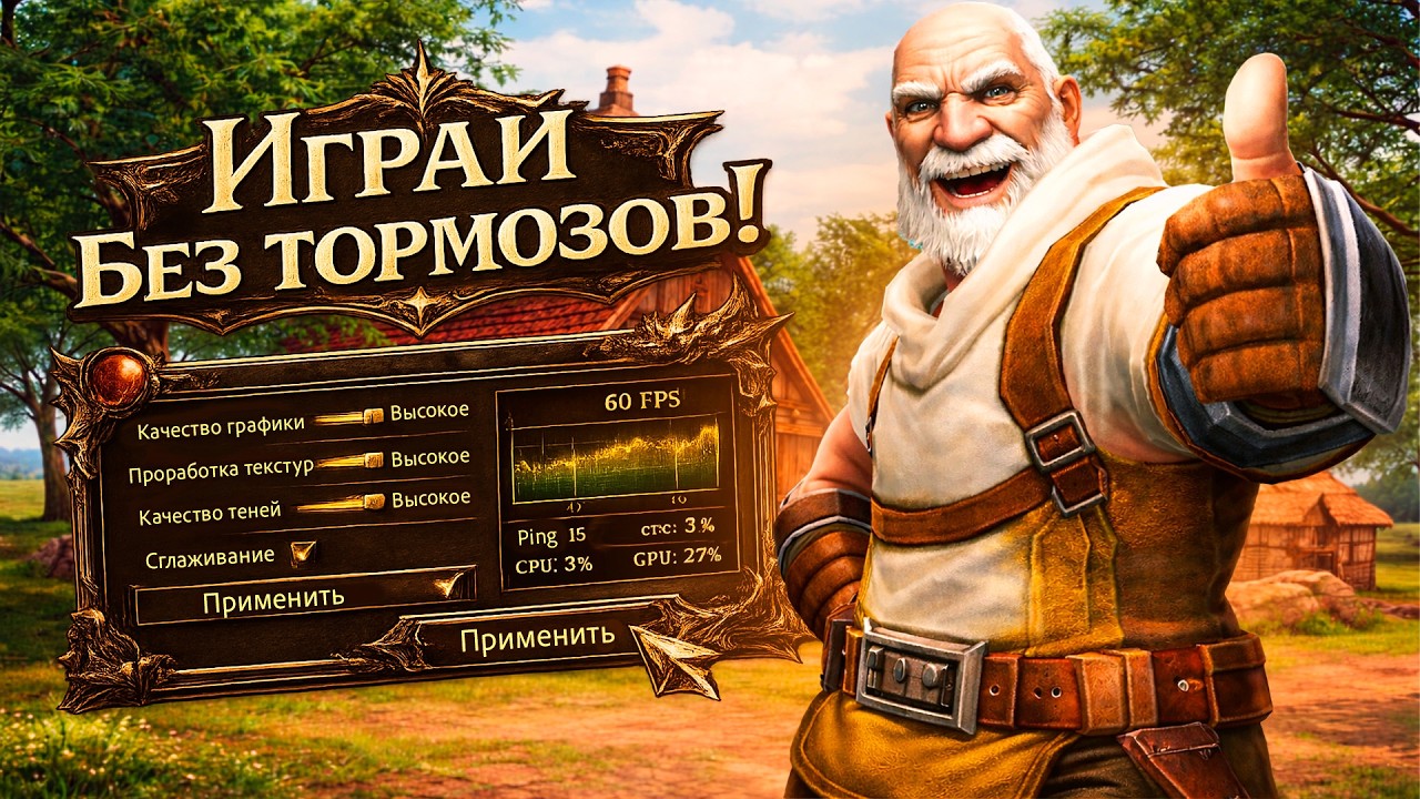 Правильная настройка Lineage 2 Main. ЛАГОВ НЕ БУДЕТ!