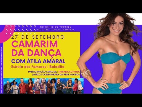 Fabiana Schunk entrou no CAMARIM DA DANÇA e falou tudo sobre os famosos no Baladão | 27/09/2020