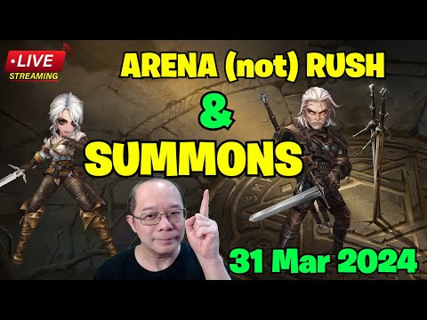 Some Summons, Arena Rush, and Interserver Qualification (Summoners War)