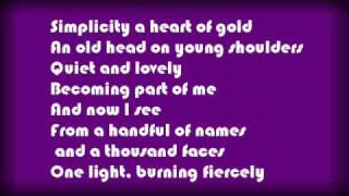 KT Kunstall - hold on ( with Lyrics on screen )