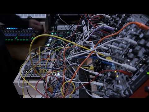 modular synthesizer Desk Top Jam #13  MX-1 TR-8