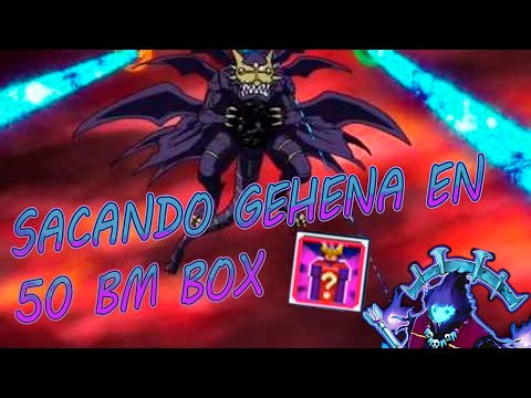 ESCANEO 50 BM BOX Y PASÓ ESTO (NOTESE EL CLICK BAIT XD) DIGIMON MASTERS ONLINE