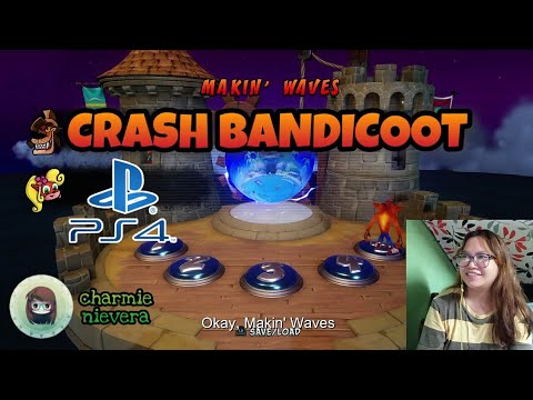 CRASH BANDICOOT WARPED - 5/5 MAKIN' WAVES | THE TIME TWISTER PS4 MAY 25, 2020
