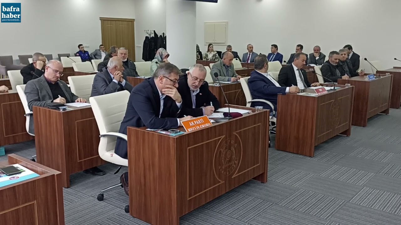 Bafra Belediye Meclisinde Kredi Tartışması 