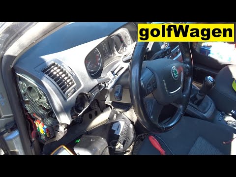 Skoda Octavia 2 horn relay location replacement