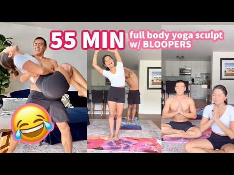 04/24/21 Tiana 55-Minute Full Body Yoga Sculpt (no equipment needed/at-home workout)