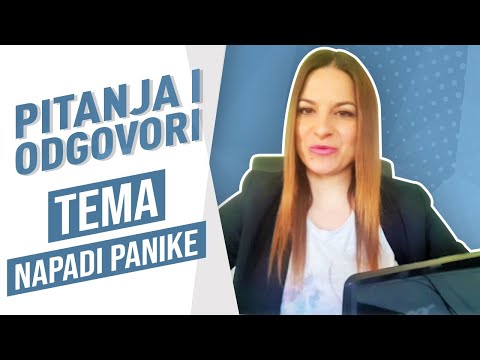 Napadi panike, panicni poremecaj (Pitanja i odgovori)