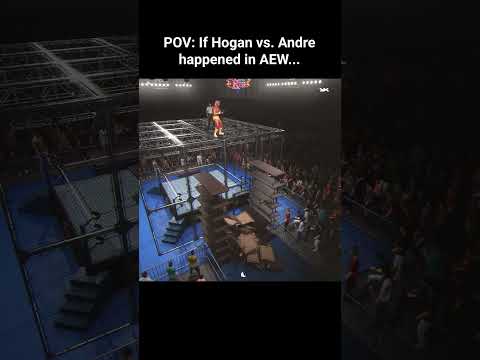 What if Hogan vs. Andre took place in AEW? 😳🤣