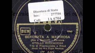 Otello Boccaccini - Serenata a Marirosa (con testo).wmv