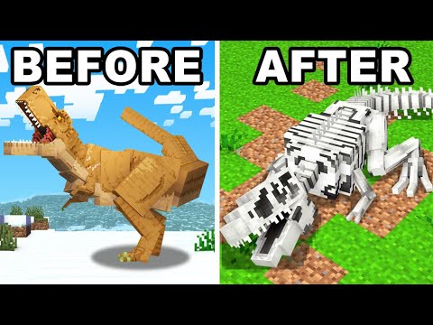 The Story of Dinosaurs In Minecraft