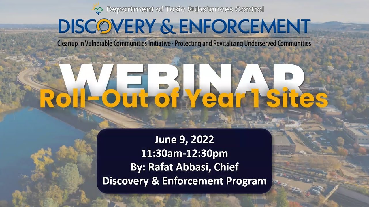 Discovery and Enforcement Webinar - June 9, 2022