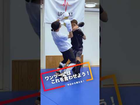 ワンツーに対して決めたいド派手なカウンター！#UPBEAT #ボクシング #キックボクシング #howto #こんなカンジ🥊 #解説