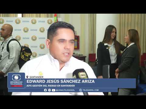 EN ALERTA ROJA MUNICIPIOS DE SANTANDER