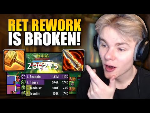 Ret Rework Is Absurdly Broken And Fun! - Dragonflight Arena
